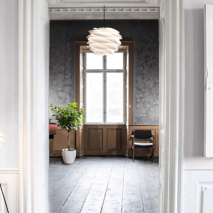 Carmina Pendant Light in living room.