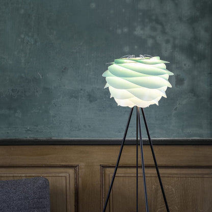 Carmina Tripod Floor Lamp in living room.