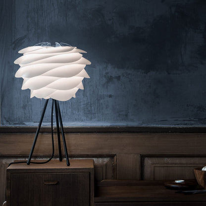 Carmina Tripod Table Lamp in living room.
