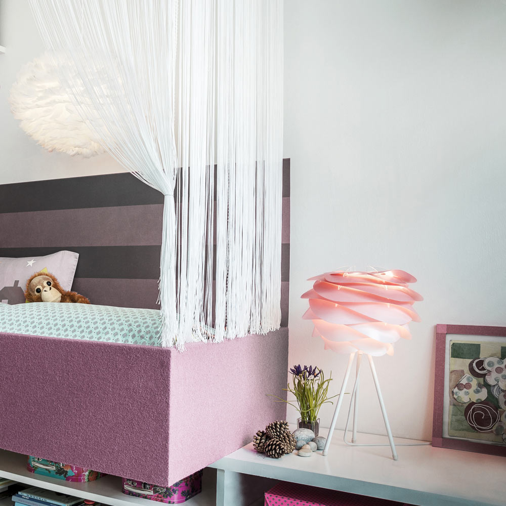 Carmina Tripod Table Lamp in kids room.