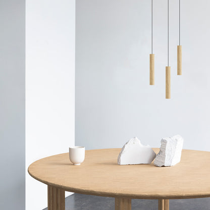 Chimes LED Cluster Pendant Light in living room.