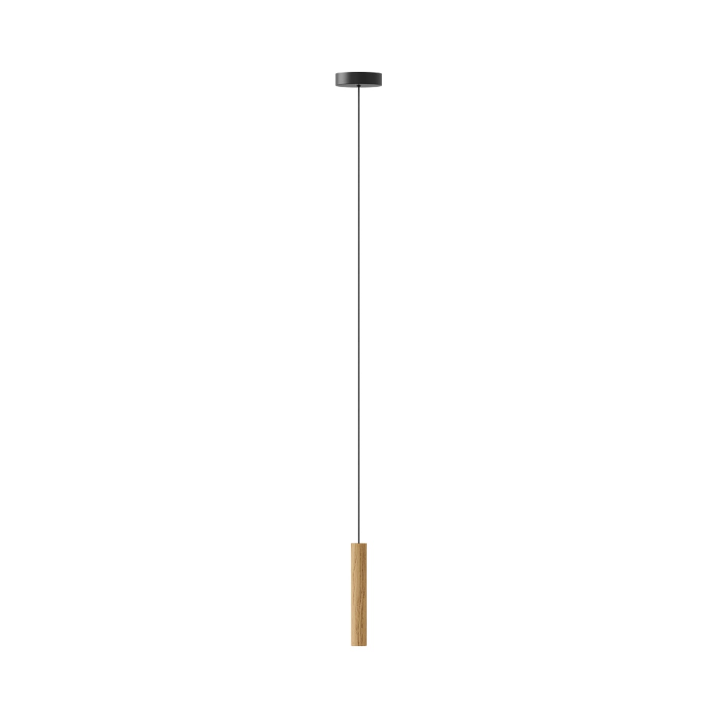 Chimes LED Pendant Light in Oak (8.7-Inch).