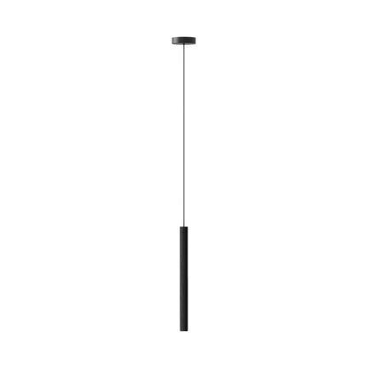 Chimes LED Pendant Light in Black Oak (17.3-Inch).