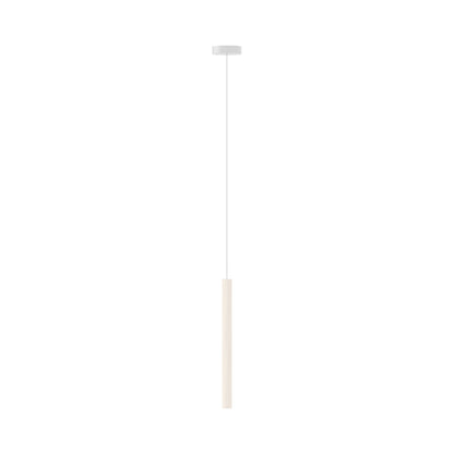 Chimes LED Pendant Light in Oak (17.3-Inch).