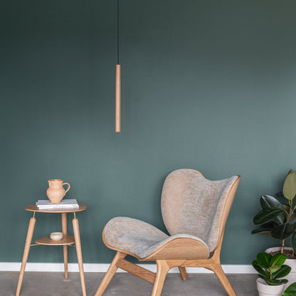 Chimes LED Pendant Light in living room.