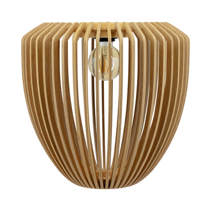 Clava Wood Lamp Shade in Oak.