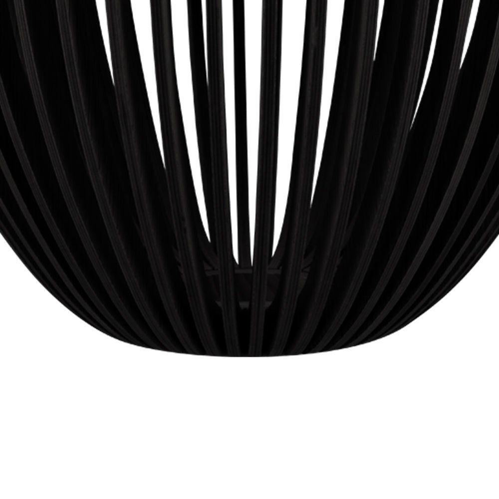 Clava Wood Lamp Shade in Detail.