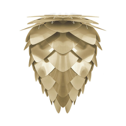 Conia Lamp Shade in Brushed Brass (14.2-Inch).