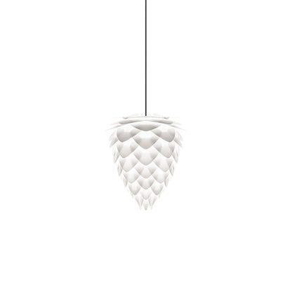Conia Pendant Light in White/Black (11-Inch).