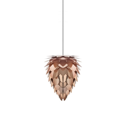 Conia Pendant Light in Copper/Black (14.2-Inch).