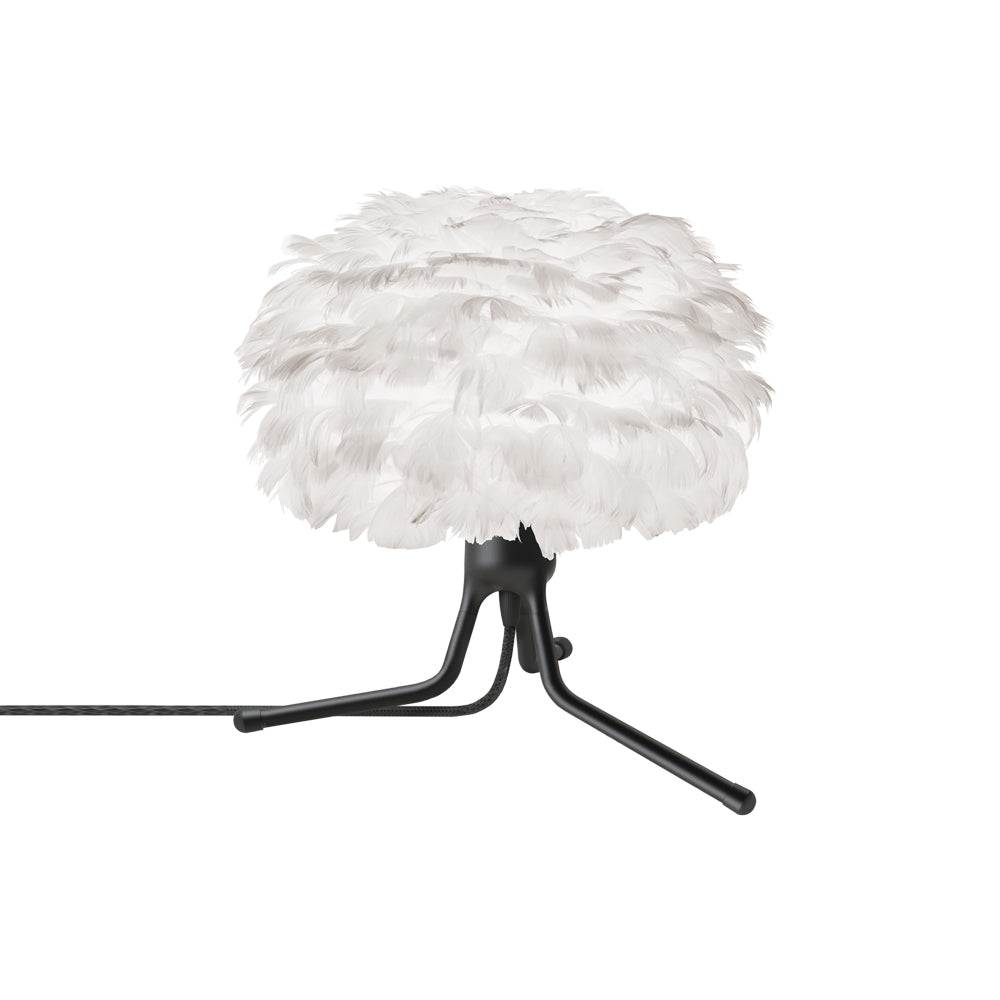 Eos Adjustable Table Lamp in Black/White.