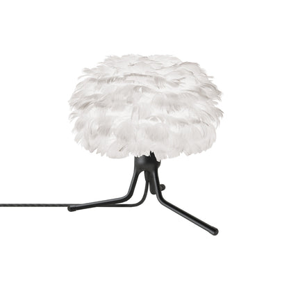 Eos Adjustable Table Lamp in Black/White.