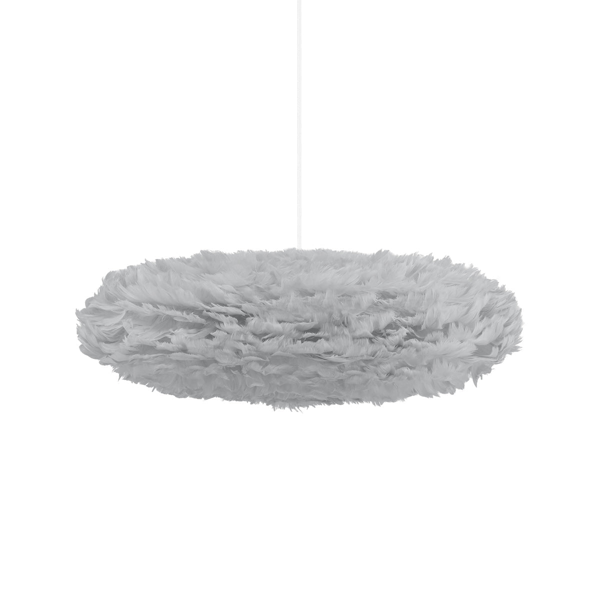 Eos Esther Pendant Light in Light Grey/White (26-Inch).