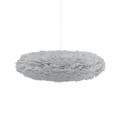 Eos Esther Pendant Light in Light Grey/White (26-Inch).