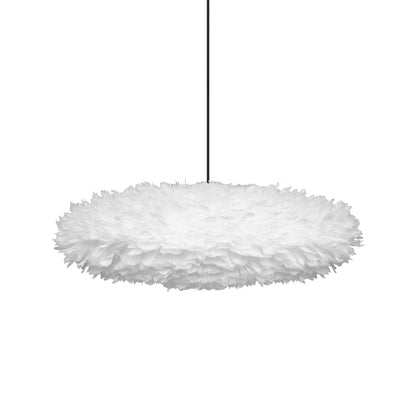 Eos Esther Pendant Light in White/Black (26-Inch).