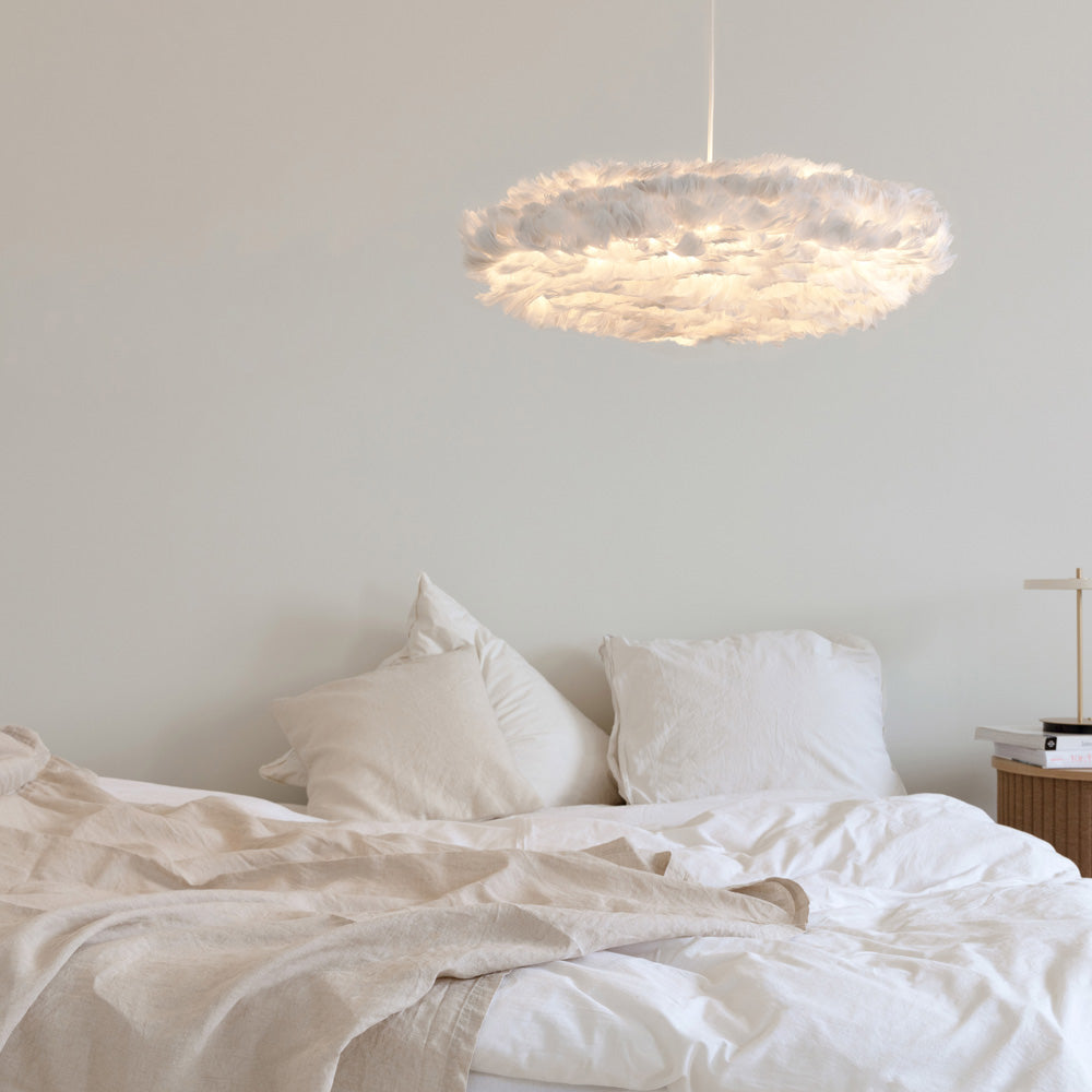 Eos Esther Pendant Light in bedroom.