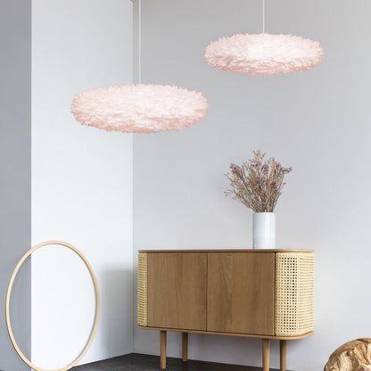 Eos Esther Pendant Light in living room.