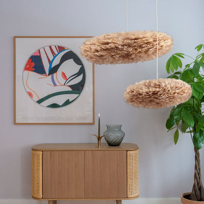 Eos Esther Pendant Light in living room.
