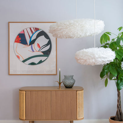 Eos Esther Pendant Light in living room.