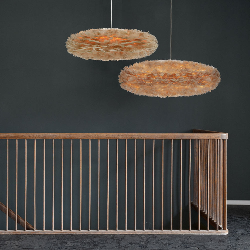 Eos Esther Pendant Light in stairway.