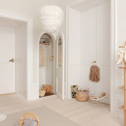 Eos Evia Pendant Light in living room.