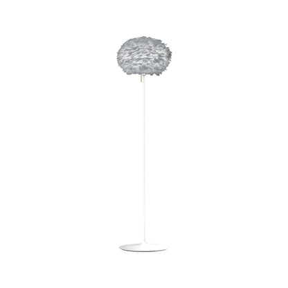 Eos Floor Lamp in White/Light Grey (66.9-Inch).