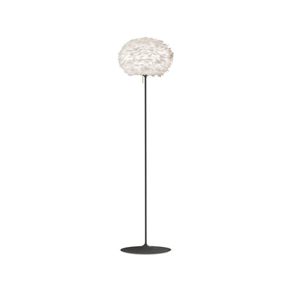 Eos Floor Lamp in Black/White (66.9-Inch).