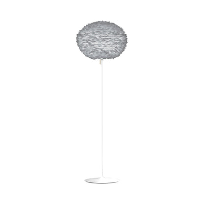 Eos Floor Lamp in White/Light Grey (70.8-Inch).