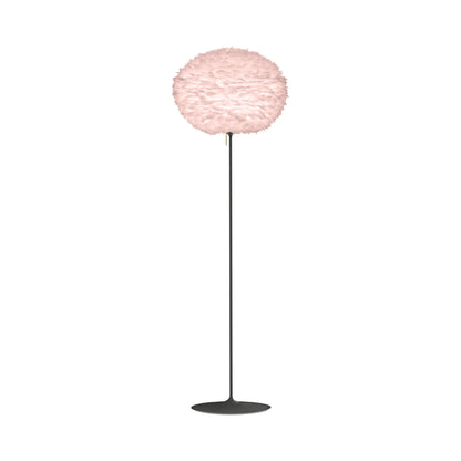 Eos Floor Lamp in Black/Light Rose (70.8-Inch).