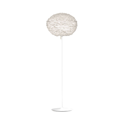 Eos Floor Lamp in White/White (70.8-Inch).