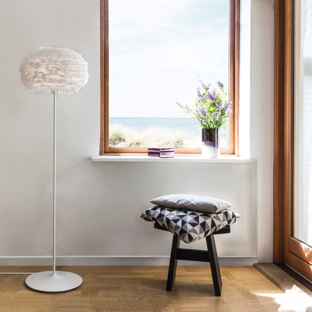 Eos Floor Lamp in living room.