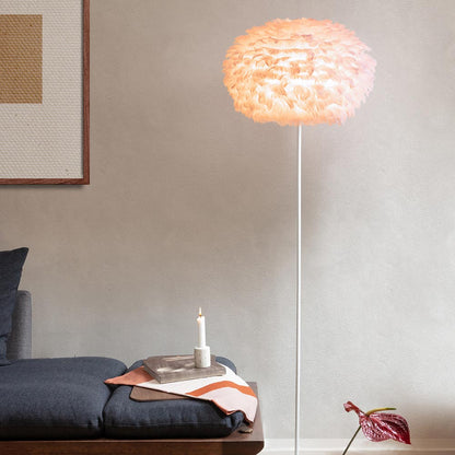 Eos Floor Lamp in living room.