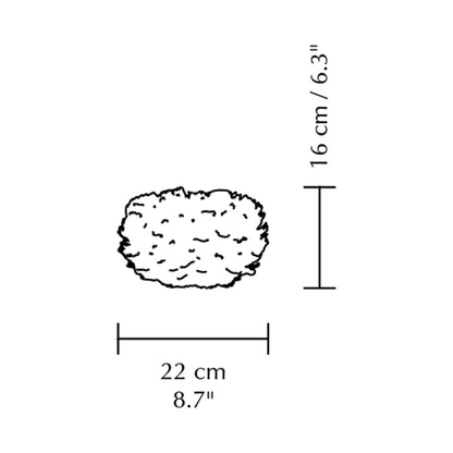 Eos Lamp Shade - line drawing.