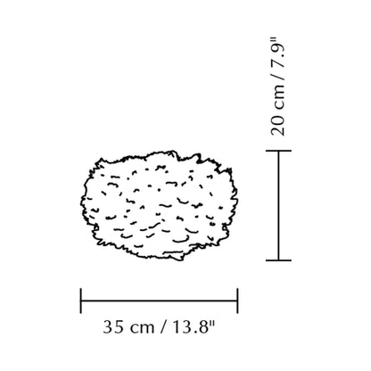 Eos Lamp Shade - line drawing.