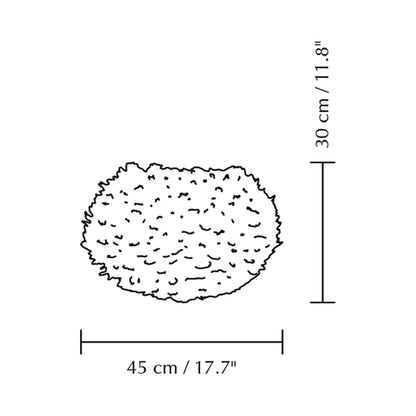 Eos Lamp Shade - line drawing.