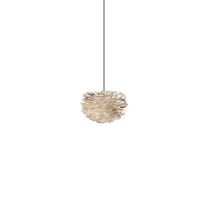 Eos Pendant Light in Light Brown/Black (8.7-Inch).