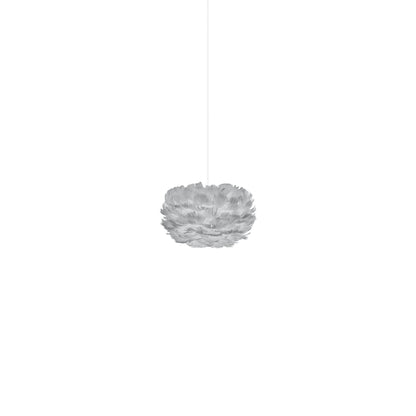 Eos Pendant Light in Light Grey/White (8.7-Inch).