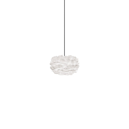Eos Pendant Light in White/Black (8.7-Inch).