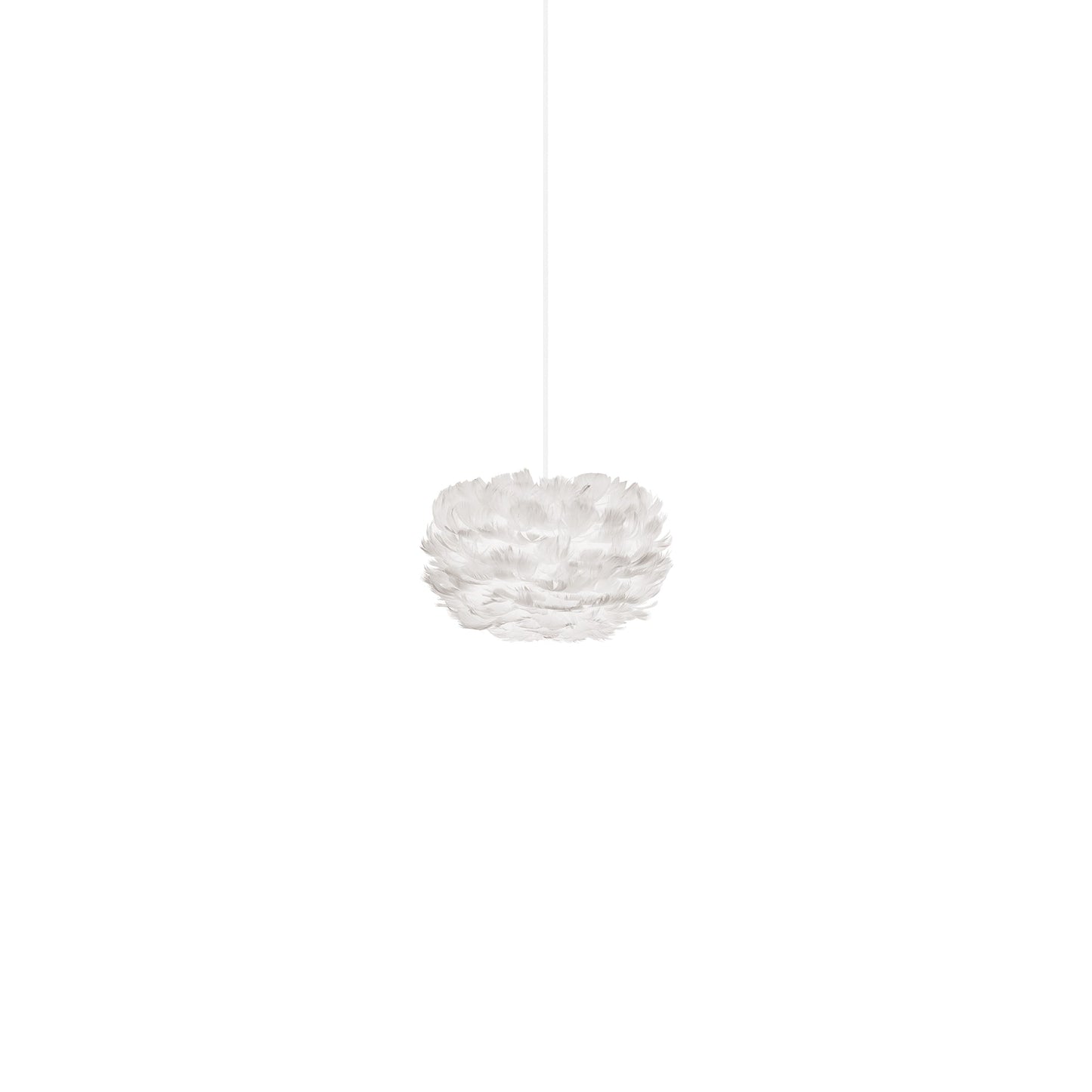 Eos Pendant Light in White/White (8.7-Inch).