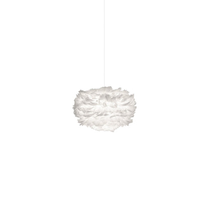 Eos Pendant Light in White/White (13.8-Inch).