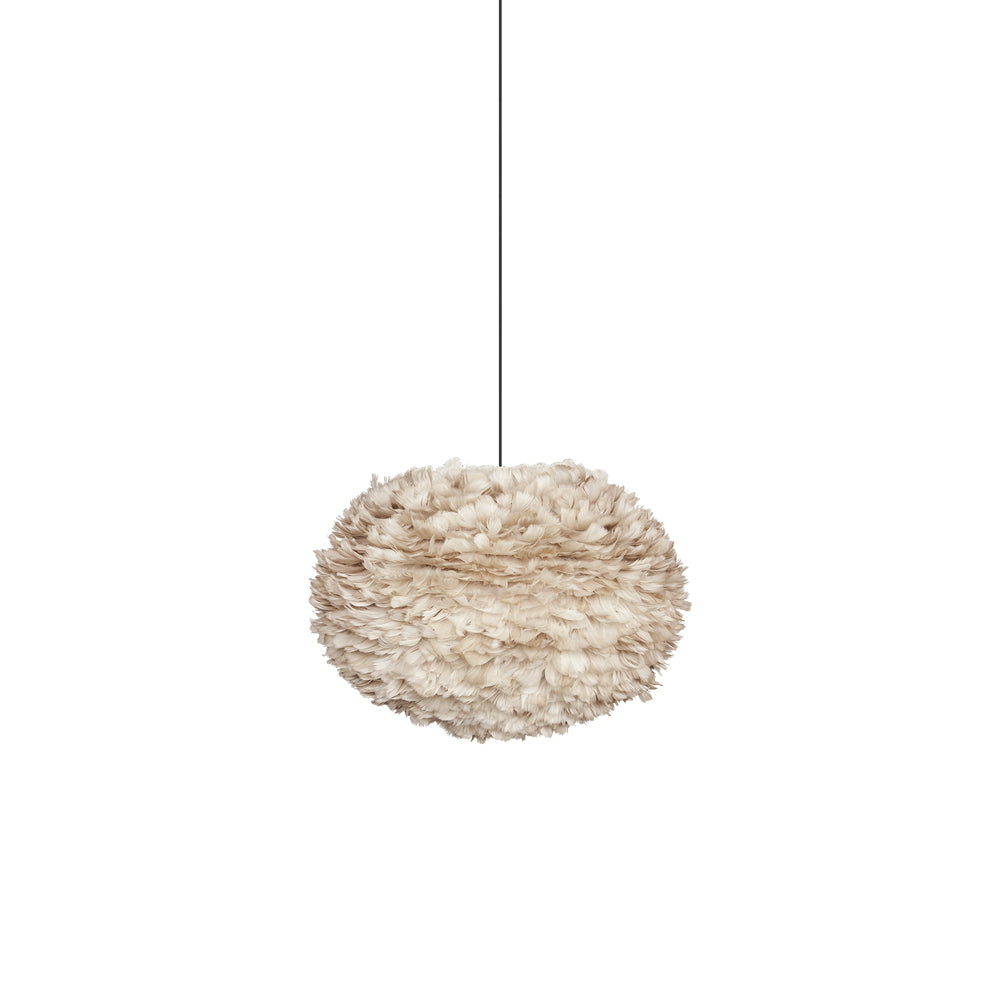 Eos Pendant Light in Light Brown/Black (23.6-Inch).