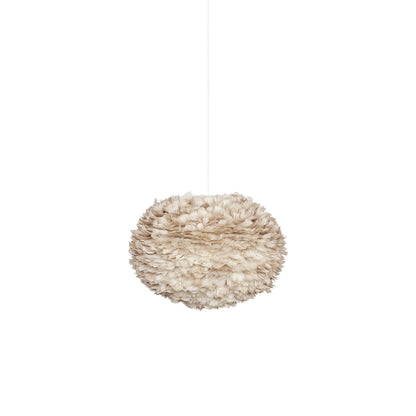Eos Pendant Light in Light Brown/White (23.6-Inch).