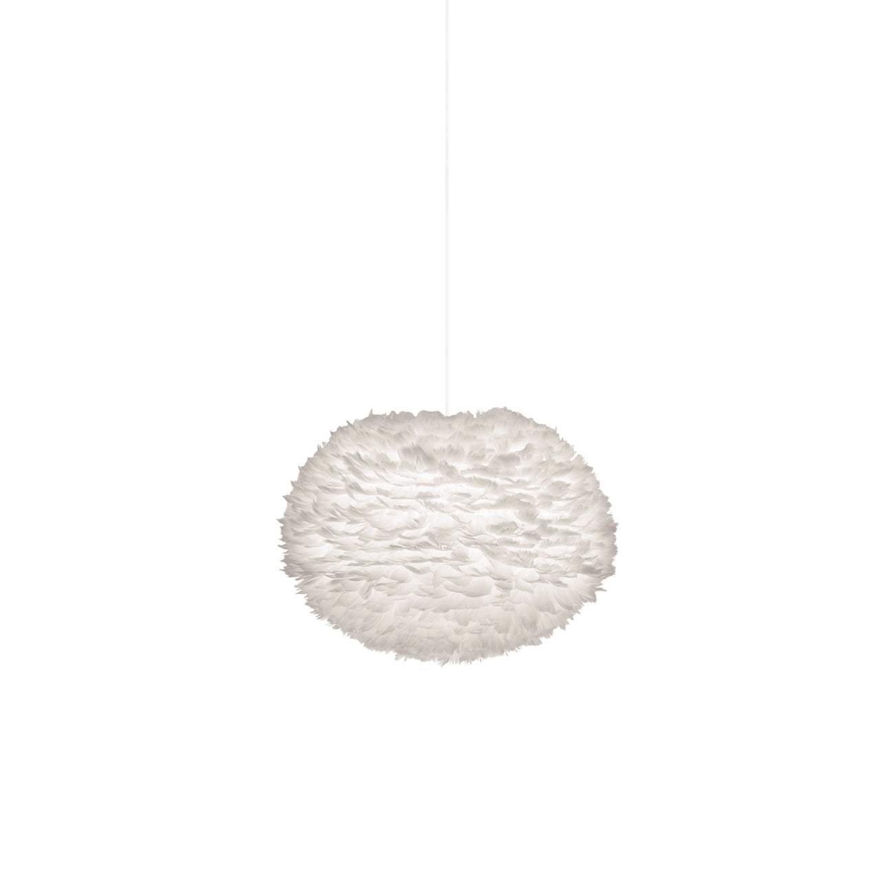 Eos Pendant Light in White/White (23.6-Inch).