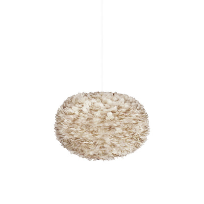 Eos Pendant Light in Light Brown/White (29.5-Inch).