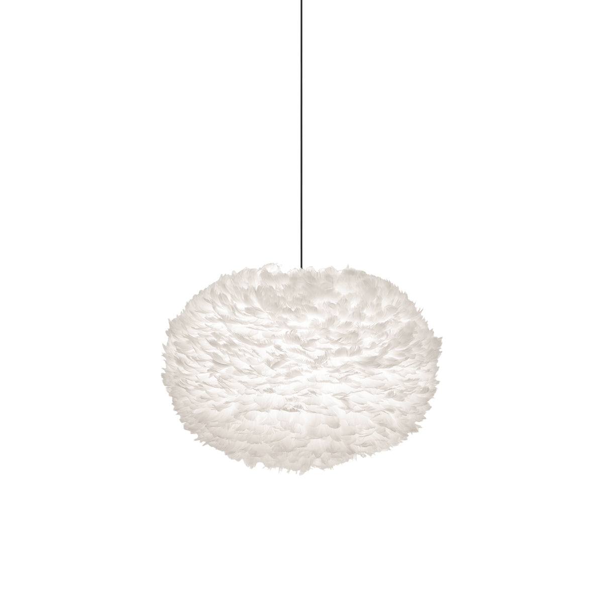 Eos Pendant Light in White/Black (29.5-Inch).