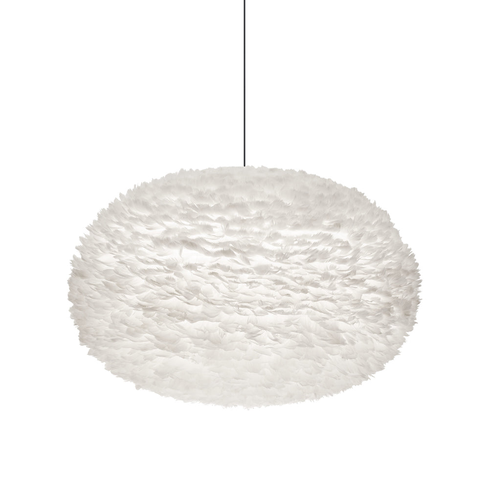 Eos Pendant Light in White/Black (43.3-Inch).