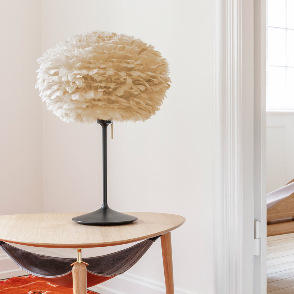 Eos Table Lamp in living room.