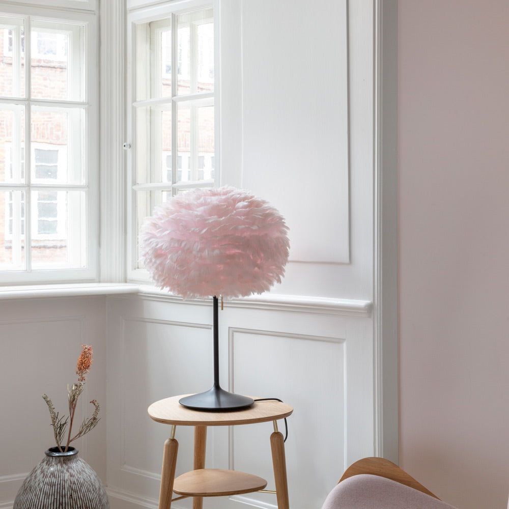 Eos Table Lamp in living room.