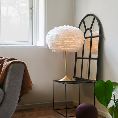 Eos Table Lamp in living room.