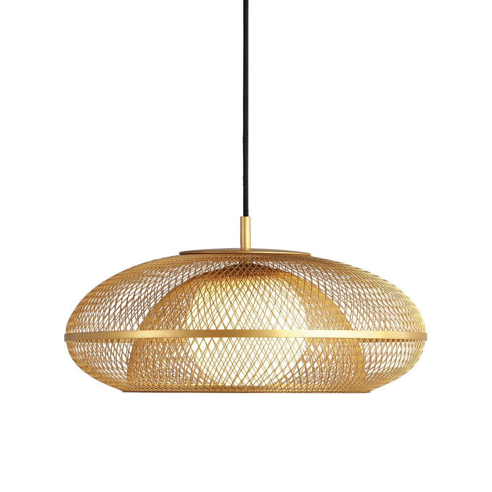 Faraday Pendant Light in Black (17.7-Inch).